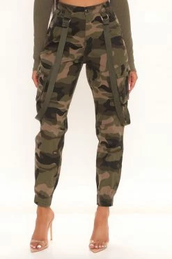 Fashion Nova You Blew It Cargo Pant - Camouflage