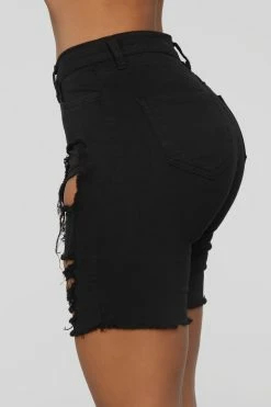 Deals ⭐ Fashion Nova Gone Fishing Shorts - Black ⭐ 18 Fashion Nova Gone Fishing Shorts - Black