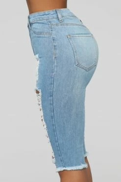 Flash Sale ❤️ Fashion Nova Lost At Sea Shorts - Light Blue 🎁 24 Fashion Nova Lost At Sea Shorts - Light Blue