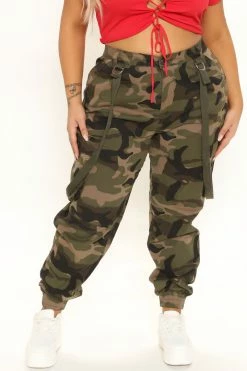 Fashion Nova You Blew It Cargo Pant - Camouflage