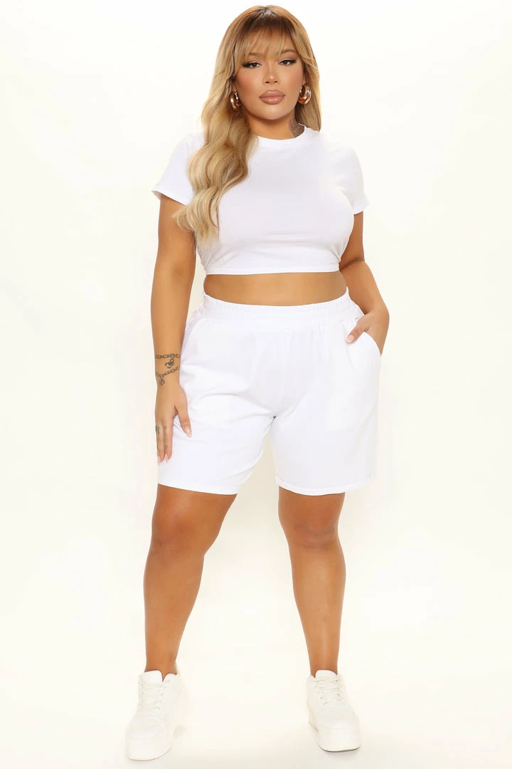Best reviews of π Fashion Nova Lounge With Me Sweatshorts - White π₯° 7 Fashion Nova Lounge With Me Sweatshorts - White