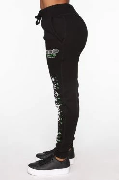 Fashion Nova Taking Over Sweatpants - Black