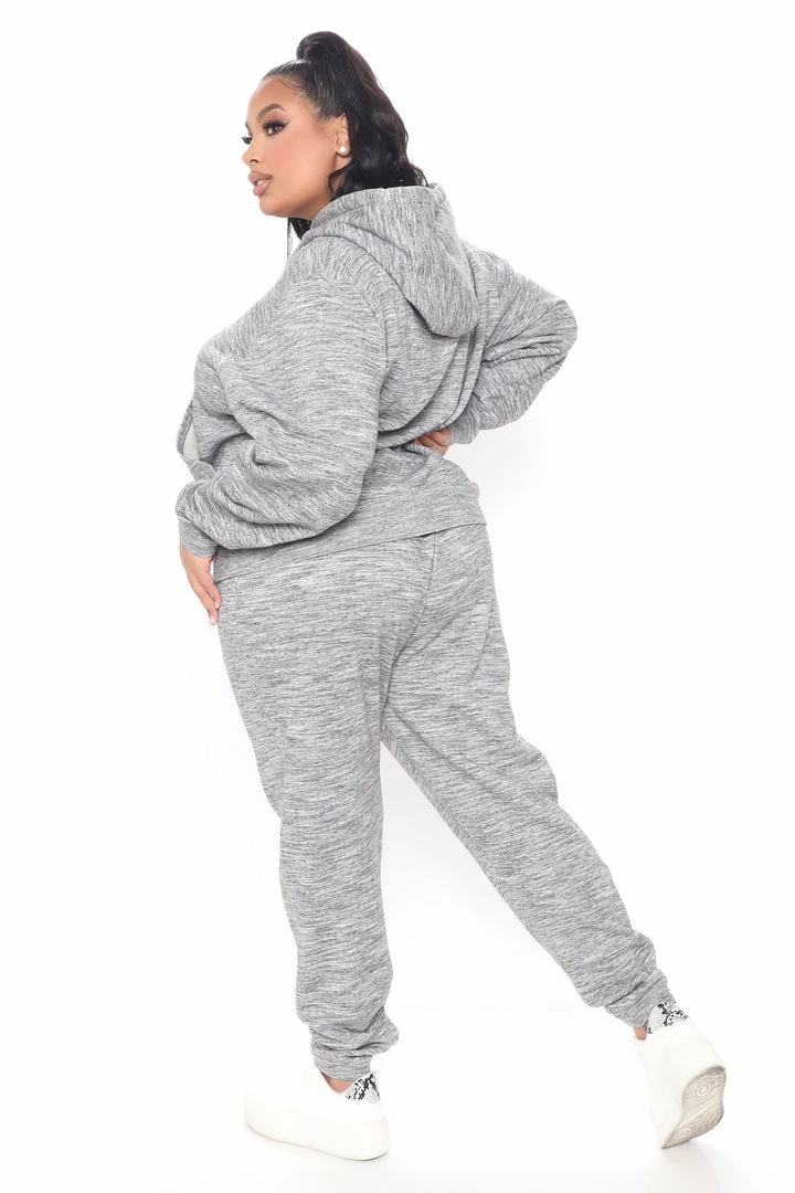 Fashion Nova Look Again Joggers - Charcoal