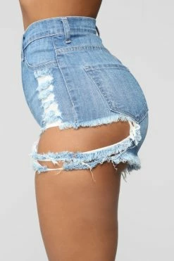 Top 10 ๐งจ Fashion Nova Nowhere To Run Distressed Shorts - Medium Blue Wash ๐ 14 Fashion Nova Nowhere To Run Distressed Shorts - Medium Blue Wash