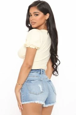 Best Pirce ๐ Fashion Nova Looks Vintage Stretch Cut Off Denim Shorts - Light Blue Wash ๐ฏ 13 Fashion Nova Looks Vintage Stretch Cut Off Denim Shorts - Light Blue Wash