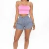Fashion Nova Made For You Shorts - Blue