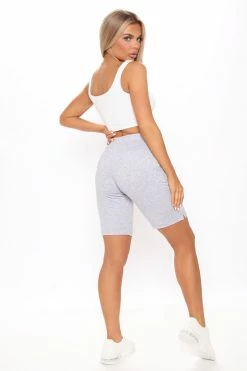Brand new ๐ Fashion Nova Chill With Me Sweatshorts - Heathered Grey ๐ฅ 11 Fashion Nova Chill With Me Sweatshorts - Heathered Grey