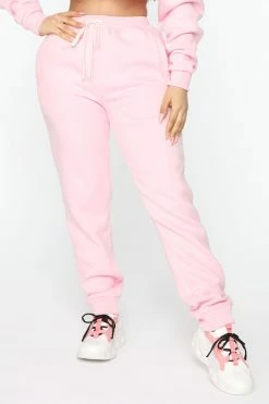 Fashion Nova Baby Girl Sweatpants - Pink
