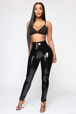 Deals β Fashion Nova Love Me Latex Pants - Black π 20 Fashion Nova Love Me Latex Pants - Black