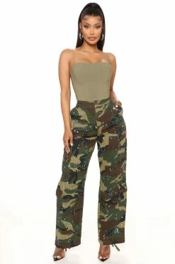 Fashion Nova Attention On Me Cargo Pant 30 - Camouflage Pants