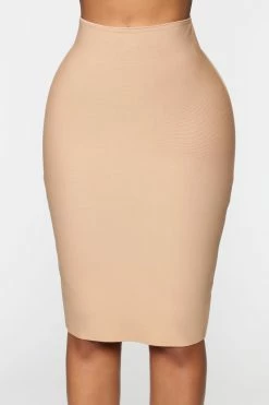 Fashion Nova Allure Skirt - Khaki Skirts & Skorts