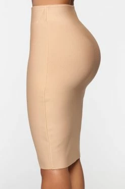 Fashion Nova Allure Skirt - Khaki Skirts & Skorts