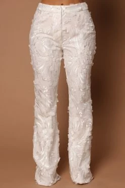 Fashion Nova Kelsey High Waisted Pant - White