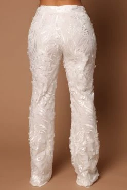 Fashion Nova Kelsey High Waisted Pant - White