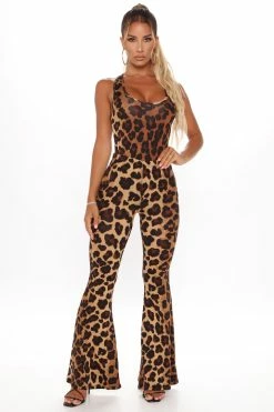 Best deal โ๏ธ Fashion Nova Looks Can Be Deceiving Leopard Pant - Brown/combo Pants ๐ 14 Fashion Nova Looks Can Be Deceiving Leopard Pant - Brown/combo Pants