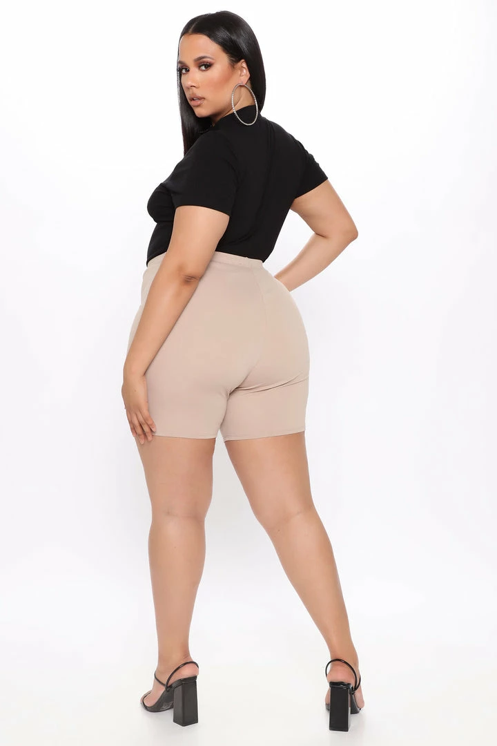 New π Fashion Nova Classic Mini Biker Shorts - Mocha π 11 Fashion Nova Classic Mini Biker Shorts - Mocha