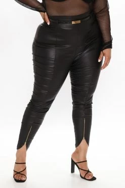 Brand new ๐ Fashion Nova Bad ๐ง Girls Club PU Skinny Pants - Black ๐ฅฐ 23 Fashion Nova Bad Girls Club PU Skinny Pants - Black