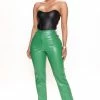 Fashion Nova Having A Moment Faux Leather Pant 28 - Kelly Green