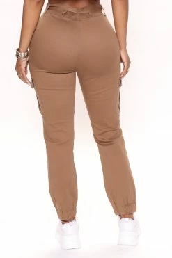 Fashion Nova Ready For Anything Cargo Jogger - Camel
