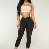 Fashion Nova Kiera Performance Leggings - Gold