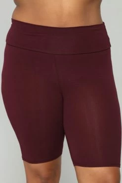 Budget ๐ Fashion Nova Brooke Biker Shorts - Burgundy ๐ 15 Fashion Nova Brooke Biker Shorts - Burgundy