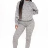 Fashion Nova Look Again Joggers - Charcoal