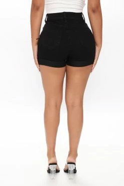 Wholesale 🌟 Fashion Nova Carter Denim Shorts - Black 👍 13 Fashion Nova Carter Denim Shorts - Black