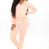 Fashion Nova Sweet Dreams Mineral Wash Jogger - Orange