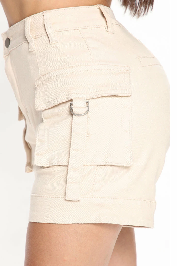 Coupon π Fashion Nova Cadet Kelly Denim Cargo Shorts - Khaki β 5 Fashion Nova Cadet Kelly Denim Cargo Shorts - Khaki