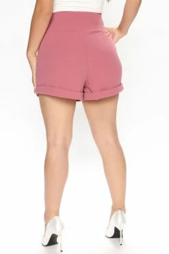 Fashion Nova Shorts Sasha Short - Mauve