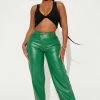 Fashion Nova Wanna Talk To You Pants 33 - Kelly Green