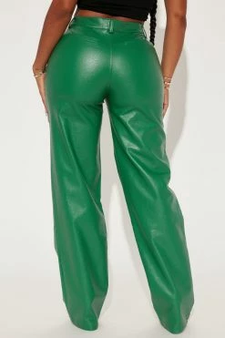 Fashion Nova Wanna Talk To You Pants 33 - Kelly Green