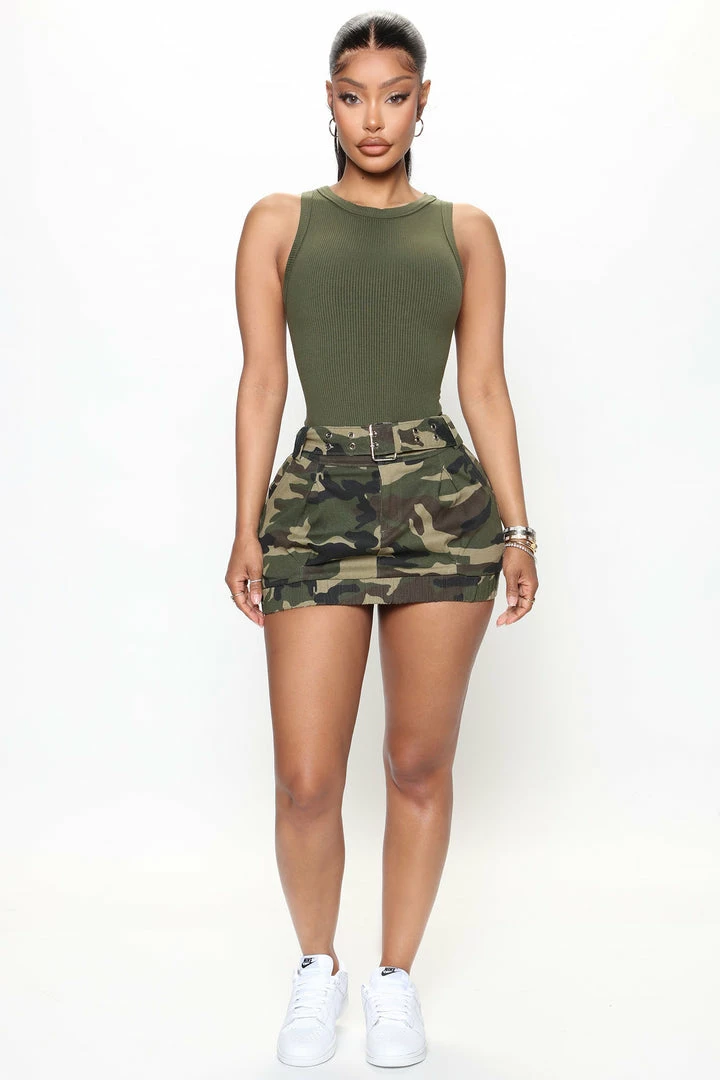 Fashion Nova Take The Lead Micro Mini Skirt - Camouflage Skirts & Skorts