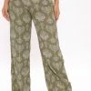 Fashion Nova Tied To A Shallow Heart Pants - Olive