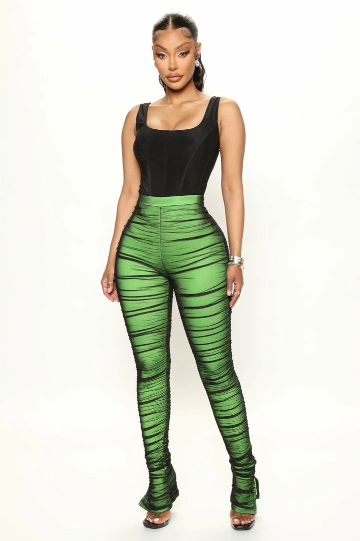 Cheap π― Fashion Nova Game Changer Ruched Mesh Legging - Lime π 3 Fashion Nova Game Changer Ruched Mesh Legging - Lime