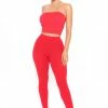 Hot Sale 🎉 Fashion Nova Lean On Me Leggings - Red 🧨 1 Fashion Nova Lean On Me Leggings - Red
