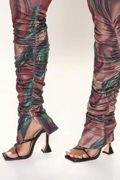 Flash Sale 𧨠Fashion Nova Pants Into The Groove Stacked Pant - Brown/combo π₯° 11 Fashion Nova Pants Into The Groove Stacked Pant - Brown/combo