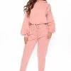 Fashion Nova Pants Latest And Greatest French Terry Jogger - Mauve