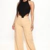 Fashion Nova Keep It Going Cargo Pant 32 - Tan