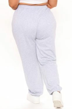New 🔔 Fashion Nova Big On Comfort Jogger Pant - Heather Grey 🎁 19 Fashion Nova Big On Comfort Jogger Pant - Heather Grey