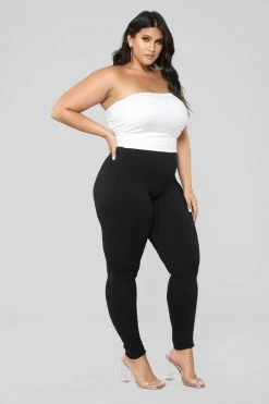 Fashion Nova On The Daily Leggings - Black
