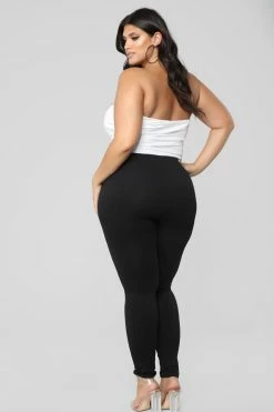 Fashion Nova On The Daily Leggings - Black