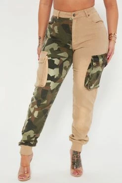 Cheap ๐ Fashion Nova Causing Trouble Cargo Jogger 29 - Khaki/combo ๐ 6 Fashion Nova Causing Trouble Cargo Jogger 29 - Khaki/combo