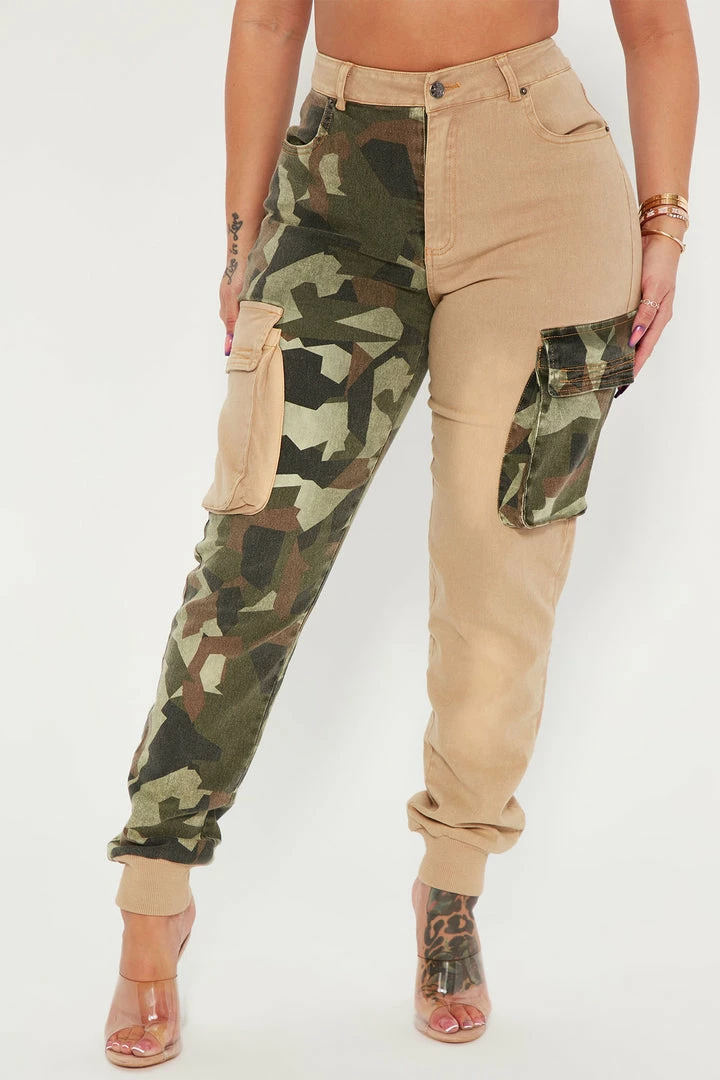 Cheap ๐ Fashion Nova Causing Trouble Cargo Jogger 29 - Khaki/combo ๐ 4 Fashion Nova Causing Trouble Cargo Jogger 29 - Khaki/combo