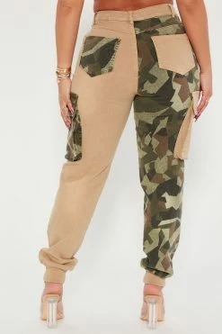 Cheap ๐ Fashion Nova Causing Trouble Cargo Jogger 29 - Khaki/combo ๐ 7 Fashion Nova Causing Trouble Cargo Jogger 29 - Khaki/combo