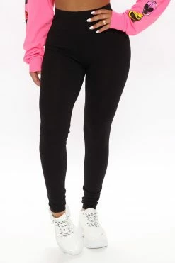 Fashion Nova Natalee Leggings - Black