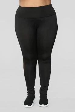 Fashion Nova Like The Way I Work It Leggings - Black