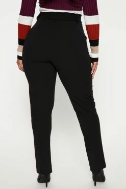 Top 10 ⭐ Fashion Nova Lina Trouser Pant - Black Pants ⭐ 7 Fashion Nova Lina Trouser Pant - Black Pants