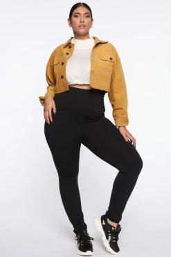 Fashion Nova Smooth It Out High Rise Legging - Black Leggings