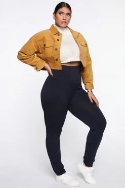 Fashion Nova Leggings Smooth Operator High Rise Legging - Indigo